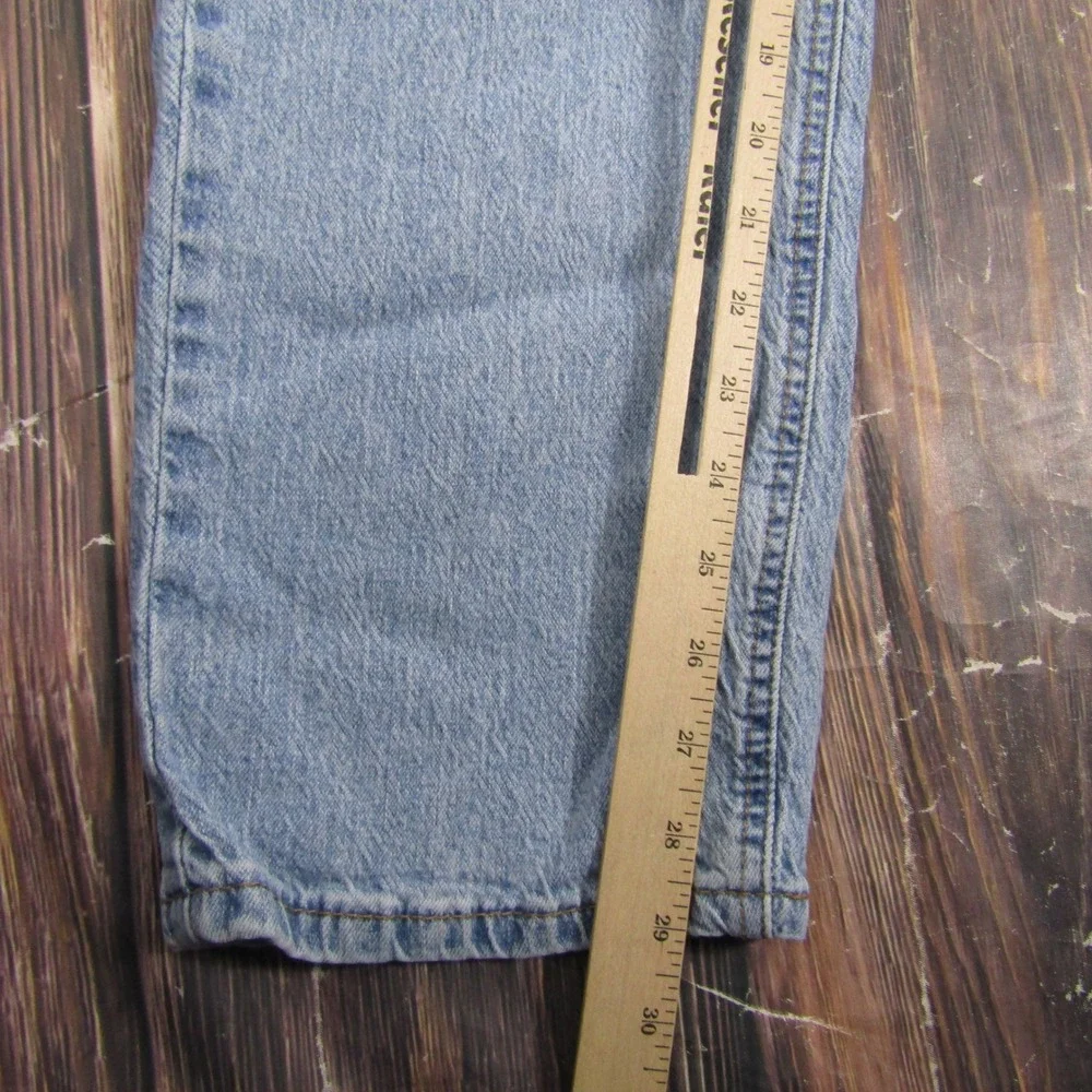 Levi's 541 Athletic Taper Jeans Mens 36x32 Blue Light Wash Stretch Denim